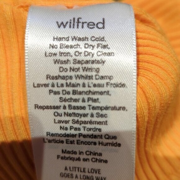 Wilfred Orange Crop Top - Picture 6 of 7